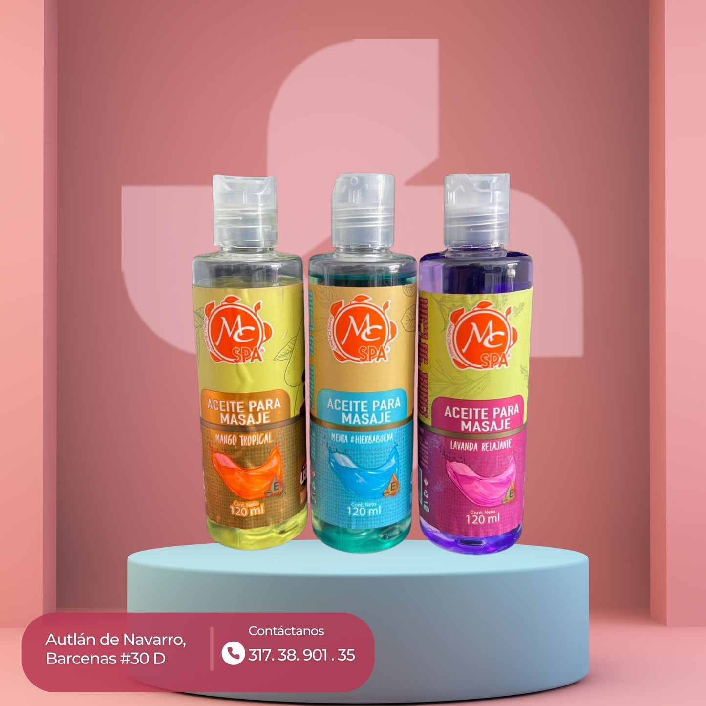 ACEITE PARA MASAJE INDIVIDUAL
