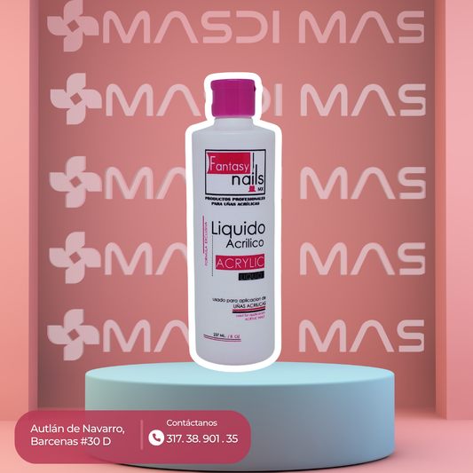 Liquido Acrílico 8 oz