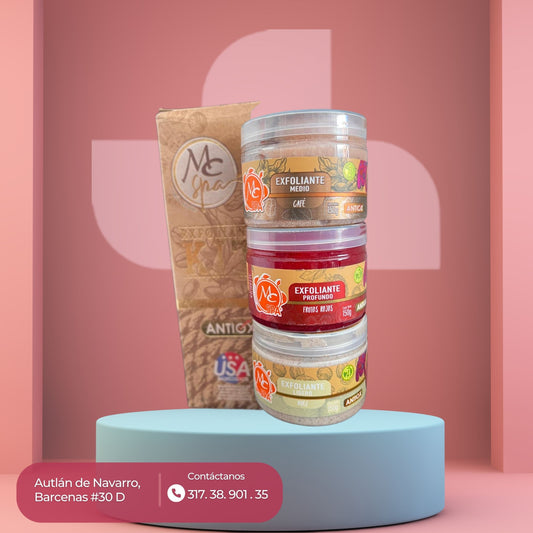 KIT DE EXFOLIANTES