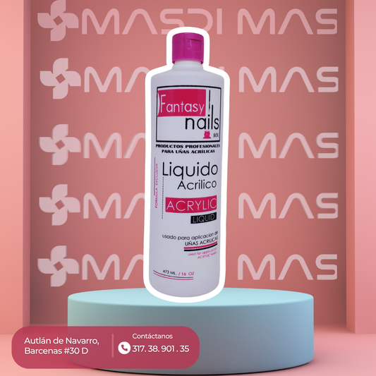 Liquido Acrílico 16 oz